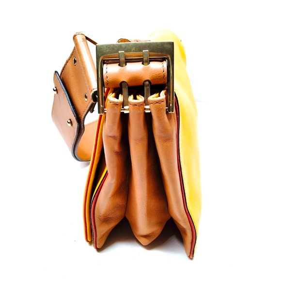 Chloe Yellow Leather Jada Bag - Picture 3 of 9